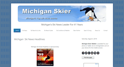 Desktop Screenshot of michiganskier.com